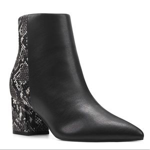 Kohls Nine West Snakeskin Ankle Boots
